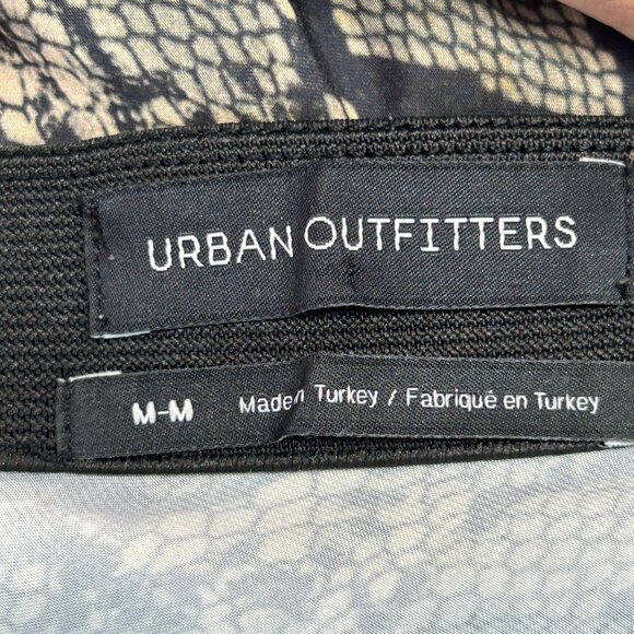 Urban Outfitters Satin Snake Print Maxi Skirt in Green/Black - Size M - Picture 4 of 4